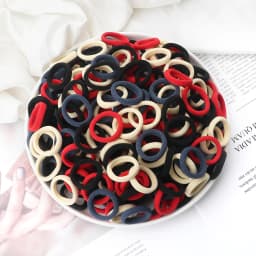 20-100Pcs Hairband Mixed Color Small Elastic Rubber Bands Hair Accessories For Woman Girls Kids Ponytail Holder Scrunchies Gifts