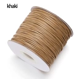 10m/lot Korean Waxed Cotton Cord Waxed Thread Cord String Strap Necklace Rope Bead For DIY Bracelet For Jewelry Making Findings