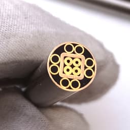1piece New 8mm Mosaic Pin for Knife Handle Decorative Rivets Colored Resin Filling Mosaics Rivets Nail Steel Tube Length 60mm