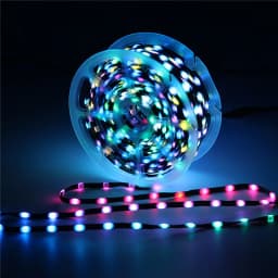DC5V/12V 1000 Pixels WS2811 LED Seed Pixel String Light RGB IC Addressable Full Color IP68 3Pin Wire 1.5cm-10cm Pitch