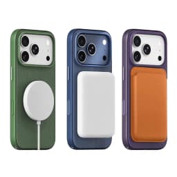 For iPhone 18 17 16 15 Pro Max Plus Air Tech Woven Magnetic Case For MagSafe Shockproof Soft Edge Raised Camera Protection