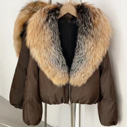 OFTBUY 90% White Duck Down Coat Luxury Winter Puffer Jacket Women Female Real Natural Fox Raccoon Fur Thick Warm Parkas