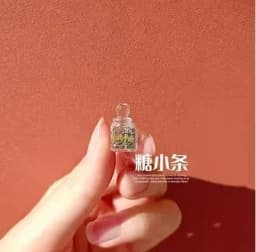 6Points DollHouse Miniature Magic Potions Retro Magic House Bryce Model BJD Potion Bottle Ob Scene Accessory Hourglass Gem Model