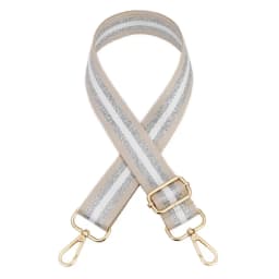 Deepeel 3.8cm Women Bags Strap Color Silver Silk 80~130cm Adjustable Straps One-Shoulder Crossbody Replacement Bag Accessories