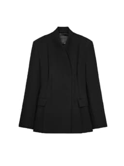 Casual Black Blazer Pants Set Women Full Sleeve Button Closed Waist Long Straight Solid Pant Sets Female 2026 Spring Lady Suits