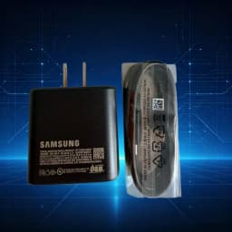 Original Samsung 45W Super Fast Charger USB-C EU/US Adapter Compatible with Samsung Galaxy S26/S25/S24/S23/S22/S21 A56/A57/A55