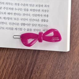 Exquisite high-end feeling ~ South Korea France small bow hair clip, French bangs clip short hair side clip