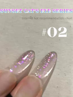 1-12pcs TC Summer Blue Glass Bead Cat Eye Gel Nail Polish Flash White Spar Nude Color Magnet Nail Art Gel Salon Christmas Nails