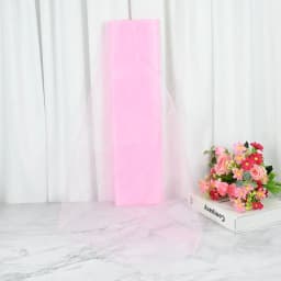 10M Organza Fabric Crystal Shining Tulle Roll for Wedding Decoration Romantic Organza Wedding Party DIY Fabric Accessories