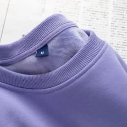 600G Cotton Plush Thickened Sweatshirt Thin Plush Heavyweight Solid Round Neck Sweater Autumn Winter Warm Sweater