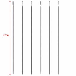 5PCS Super Long Stainless Steel Beading Needles 27CM Easy Jewelry Making Tools Beading Pins for Beading DIY Jewelry Making