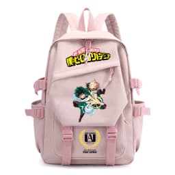 My Hero Academia Anime Print Small Backpack for Girls Lightweight Student Bookbag School Daypack