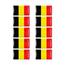 10pcs Epoxy Sweden Flags Sticker Car Interior Decoration Decal for VOLVO S40 S60 S80 S90 XC40 XC60 XC70 XC90 V40 V60 V70 Badge