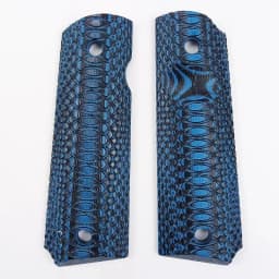 1pair Tactics 1911 Grips Blue G10 Handle Grips Patch Custom Grips CNC Handle Grips Accessories