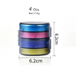 Rainbow Fishing Main Line Box Winding Board High Quality Fishing Box Fishing Tools 4-16 Spindle Silicone Main Spool 2020