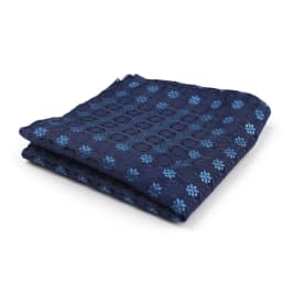 High Grade Pocket Square Brand Kerchief Men Dark Blue Striped Fit Formal Party Wedding Man Handkerchiefs Pocket Suit Hanky Gifts
