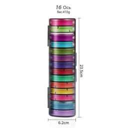 Rainbow Fishing Main Line Box Winding Board High Quality Fishing Box Fishing Tools 4-16 Spindle Silicone Main Spool 2020