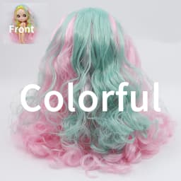 Blyth doll 1/6 wig RBL scalp Including Hard Endoconch Dome Joint Body BJD Toys Gift SD