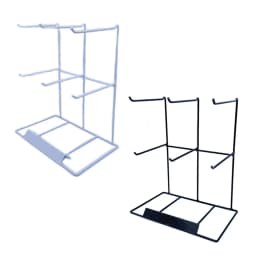 Jewelry Show Stand 2 Tier Decorative Multifunctional Earring Hanging Organizer for Keychains Pendant Bracelet Hairbands Shows