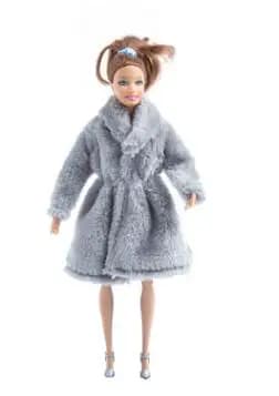 New 30cm 1/6 Grows Outfit Flannel coat Accessories Clothes for Barbies doll