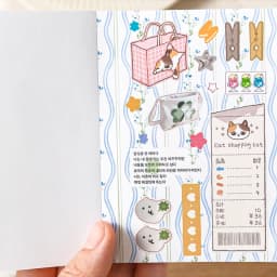 30 Sheets Kawaii M5 Sticker Book, Cute Cartoon Stickers for Planner Journal Phone Case Notebook Dairy Card Decoration, Mr. Paper