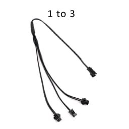 1 to 2/3/4/5/6/7/8/9/10 Way Splitter Connectors Cable for EL Wire Neon Light Accessories