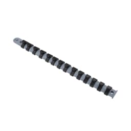 3pcs/Set Plastic Socket Organizer 1/4 3/8 1/2 Inch Socket Tray Rail Rack Storage Holder 1/4 3/8 1/2 In Socket Clip Rail Surpport