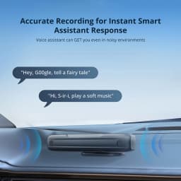 ATOTO MIC20 Car Noise Cancellation Dual Microphone with Clear Voice Commands and Recognition, for X10 Series Car Stereo Radio