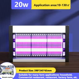 Mosquito Killer Lamp 220V Electric Insect Killer Electric Pest Repellent UV & LED Lamp Powerful Bug Electric Mosquito Kill
