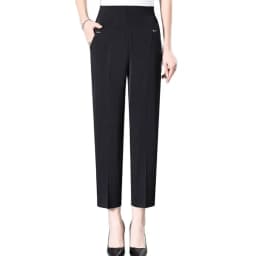 Middle Aged Women's Pants 2026 New Summer Thin High Waiste Elastic Loose Straight Pants Female Casual Trousers 5XL 6XL 7XL 8XL