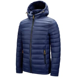 Warm Jacket Men Windbreaker 2024 New Spring Autumn Hooded Parkas Men's Fashion Casual Lightweight Cotton Padded Jacket Coat Male