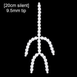 Sound/Silent Version Dolls Joint Skeleton for 15/20cm Plush Toy DIY Doll Ball Socket Flexible Armature Doll Accessories