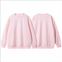 100% Cotton For Warmth Customized Letter Picture Logo Loose Solid Color Fit Round Neck Men Women Fashionable Couple Sweatshirt