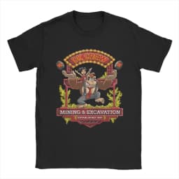 2026 Summer New Style Fun "Gorilla Khan" Video Game High-Quality Comfortable Men's Printed Round-neck T-Shirt