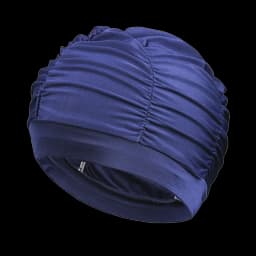 New Solid Color Long Hair Women Men Swim Pool Seaside Water Sports Elastic Pleated Nylon Fabric Bathing Swimming Caps Hat Turban