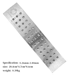 Tungsten Carbide Wire Drawplates Square Shape Wire Drawplate Jewelry Making Tools Jewelry Tools Gold and Silver Wire Drawing