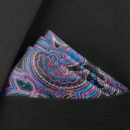 New Pocket Square Handkerchief Accessories Paisley Solid Colors Vintage Business Suit Handkerchief Breast Scarf 25*25cm