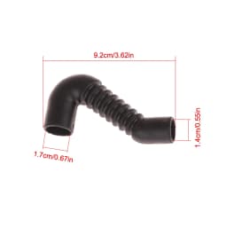 1Pc Washing Machine Drain Pipe Washing Machine Rubber Drain Outlet Pipe Parts Hose Internal Connection Outlet Hose 5214FA3739