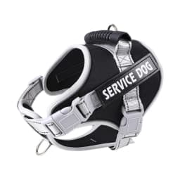 Personalized Name Dog Harness Adjustable Golden Retriever Labrador Dog Harness Reflective for Large Dogs Dog Walking Accessories
