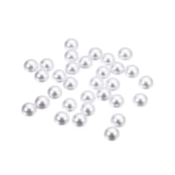 2/3/4/5/6/8/10/12/14 MM ABS Acrylic Beads Imitation Half Round Pearl Bead For Jewelry Making Craft Pearls Clothing Accessories