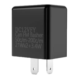DV 12V LED Flasher Adjustable Turn Signal Indicator High Power Fix Motorcycle Flasher Multiple Protection LED Turn Indicator