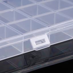 Plastic Storage Box 28 Grid With Slot Beaded Anti-string Grid Jewelry Classification Parts Division Box Jewelry Box Organizer