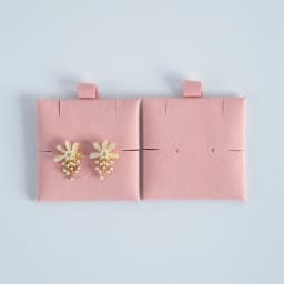 5pcs Microfiber Suede 6x6cm Jewelry Packaging Display Pads Can Personalised Earrings Necklace Bracelets Jewellery Insert Cards