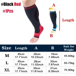 1Pcs Women Men Compression Calf Sleeve Support Suitable For Running Basketball Protection Calf Ankle Socks Open Toe Calf Socks
