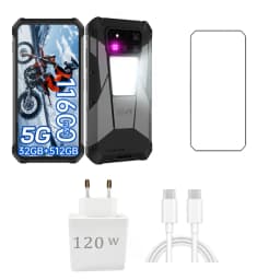 Unihertz 8849 Tank 4 Pro Rugged Projector Smartphone 36G+1TB 5G Al 11600mAh Battery 3K 6.73" AMOLED Android 14 Dimensity 8300