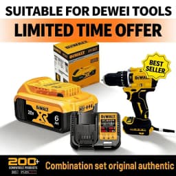 Original DeWalt 20V battery 6Ah/5Ah. replaceable DCB606 DCB609 DCB184 DCB200 DCF845 DCF850 DCF911 DCD800 DCD805 Tools Battery.