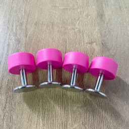 Rose Red Plastic Lock with Steel Pin PVC Cap Magnet Key Pink Magnetic Lock for Restraint Belt Patient Safety Hospital Transport