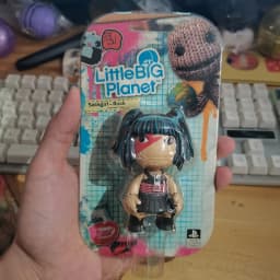 LittleBigPlanet Sackboy Cute Game Anime Figurine Keychain Models Kawaii Little Big Planet Robot Kitty Action Figure Toys Gift