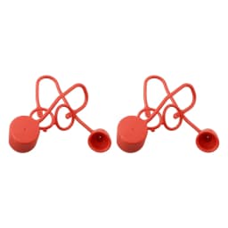 2 Sets Flat Face Quick Connectors For Hydraulic Coupler For Hydraulic Quick Connector Rubber Dust Cap 1/2in 1/4in 3/8in 3/4in