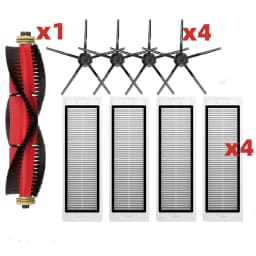 For XiaoMi Roborock S5 S50 S51 S55 S6 S60 S6 Pure Vacuum Cleaner Spare Parts HEPA Filter Mop Cloth Side / Main Brush Accessories
